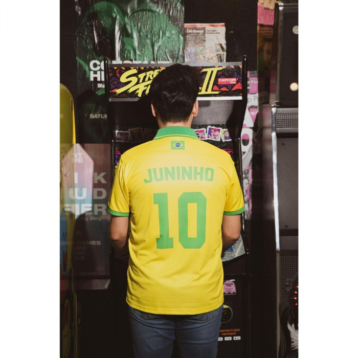 Juninho Brazil No 10 Shirt