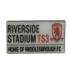 Riverside Street Sign PinBadge