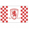 Crest and Check Flag