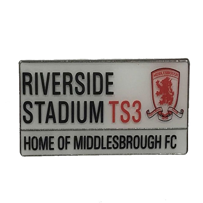 Riverside Street Sign PinBadge