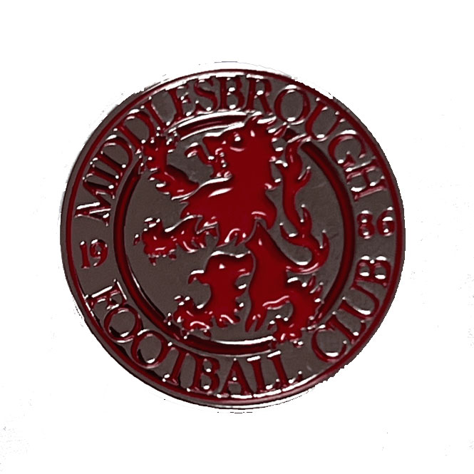 Retro Crest Pin Badge