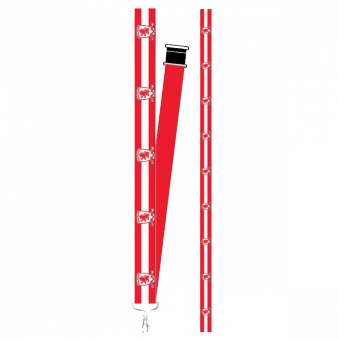 Crest and Stripe Lanyard