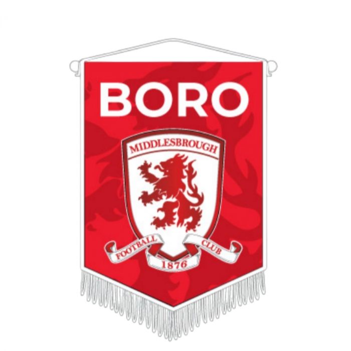 25 Boro Crested Pennant