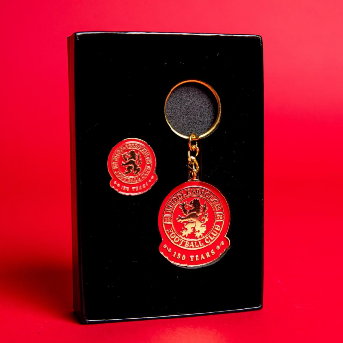 150 Years PinBadge and Keyring Set